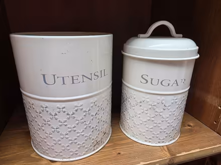 Photo of free 2 metal tins (Cyncoed, CF23) #1