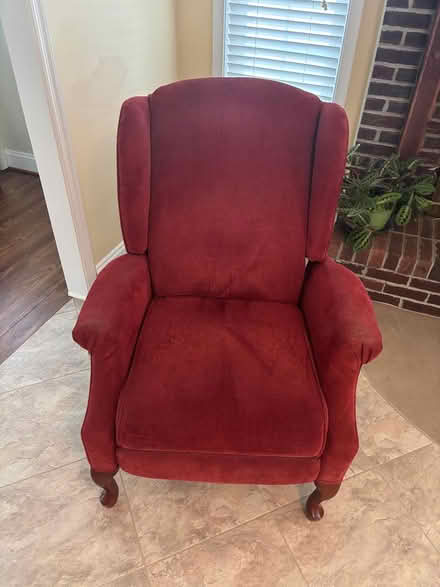 Photo of free Red Recliner (Dunkirk, MD) #3