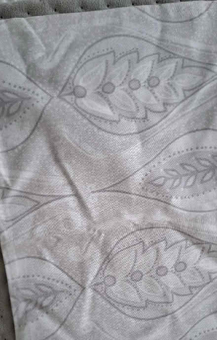 Photo of free 1 x pillow case (grey & white, reversible) (Boughton Monchelsea ME17) #2