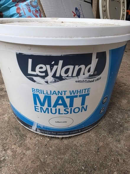 Photo of free White matt emulsion 1.5L (Cyncoed, CF23) #1