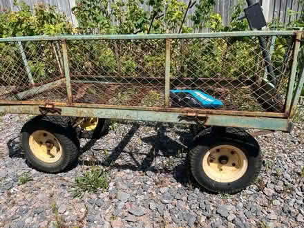 Photo of free Rusty old garden trolley (Bexhill on sea TN39) #2