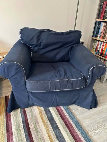 Photo of free Sofa and armchair (Soham, CB7) #2