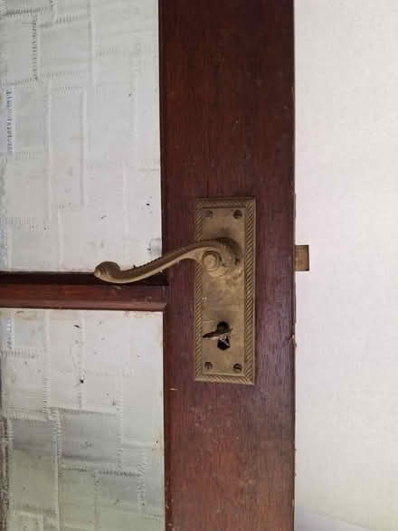 Photo of free Solid wood and glazed external door (B42) #2