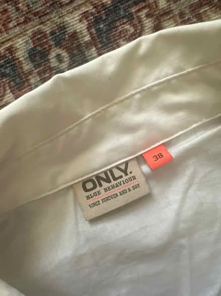 Photo of free Women’s white button down shirt (Clinton Hill, Brooklyn) #2
