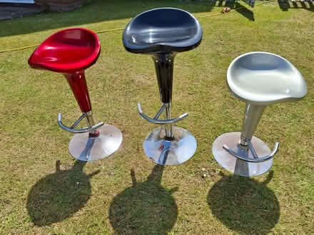 Photo of free 3 x adjustable bar stools (CO13) #2