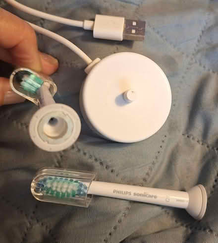 Photo of free 2 brush heads plus charger (SR, Bret Harte, near Jackson's) #1