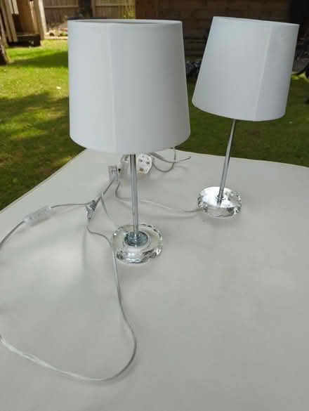 Photo of free Two bedside lamps (Sarratt WD3) #2