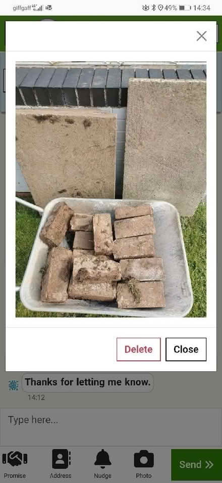 Photo of free Outside 61Springfield Way (Springfield SY2) #1