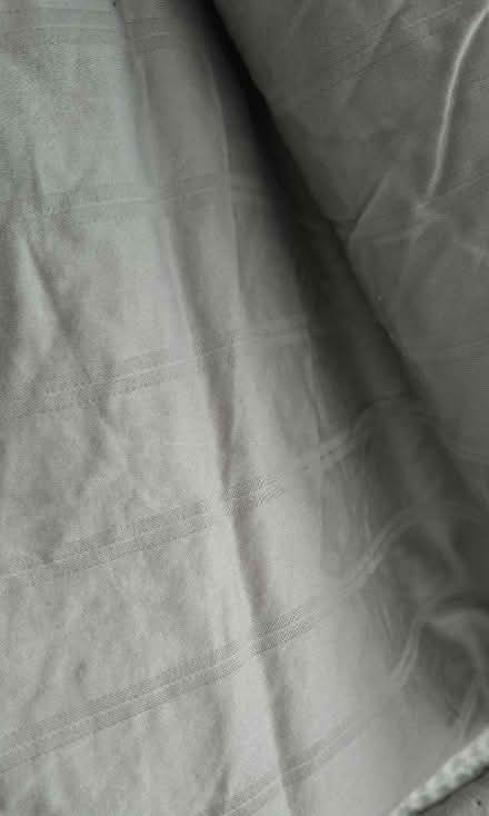 Photo of free Grey stripe super king size duvet cover (Boughton Monchelsea ME17) #2