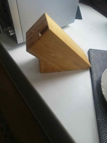 Photo of free Solid wood knife block (Chatham, ME5, Walderslade) #2