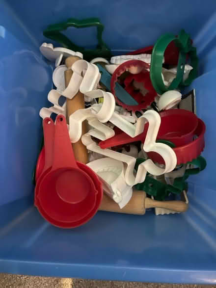 Photo of free Bag of baking or playdoh cutters (Denton) #1
