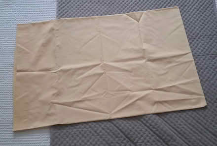 Photo of free 1 x pillow case (peach) (Boughton Monchelsea ME17) #1