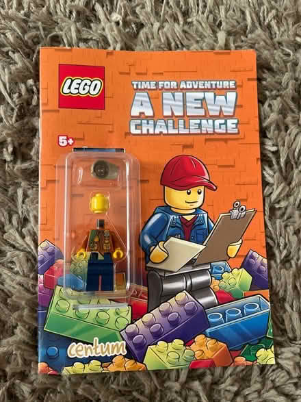 Photo of free Lego book with figure unused (Mold CH7) #1
