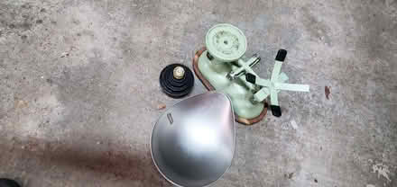 Photo of free Heavy vintage scales with weights (Battledown GL52) #2