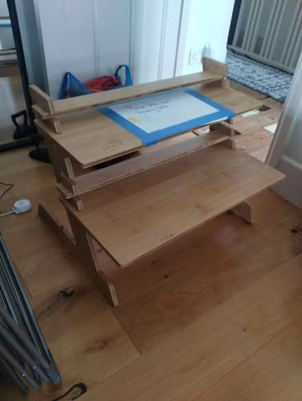 Photo of free Standing desk (converts other desk) (Hollingdean) #1