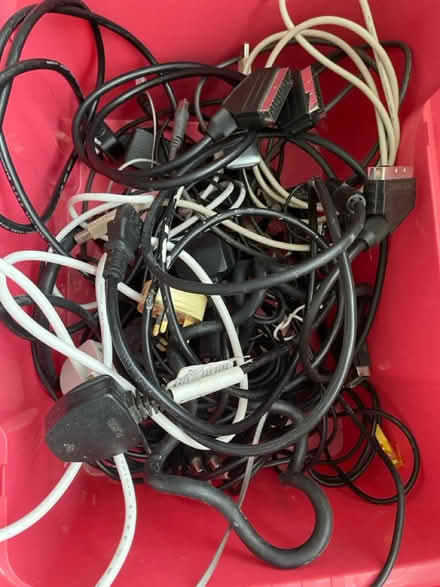 Photo of free bag of cables (Denton) #1