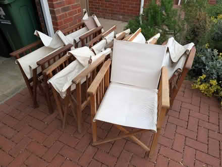 Photo of free Folding Director Chairs (Medbourne MK5) #1