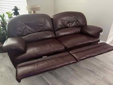 Photo of free Laz-E-Boy Leather double recliner (Powell ohio) #2