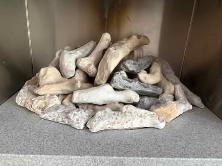 Photo of free Slab gas fire by Brilliant with driftwood and marble effect (Thornaby Village TS17) #2