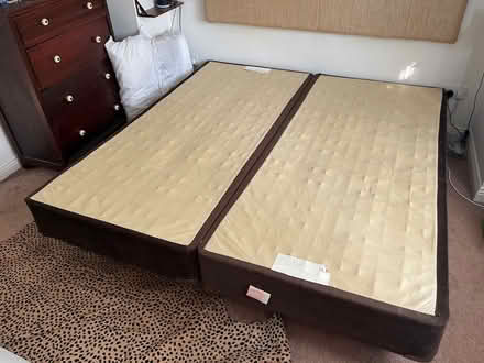 Photo of free Super king bed frame/box springs (Leopardstown valley) #2
