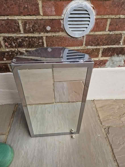 Photo of free Chrome corner cabinet with mirror (BH10) #3