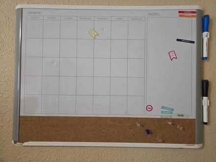 Photo of free White Board Calendar (Hayward) #1
