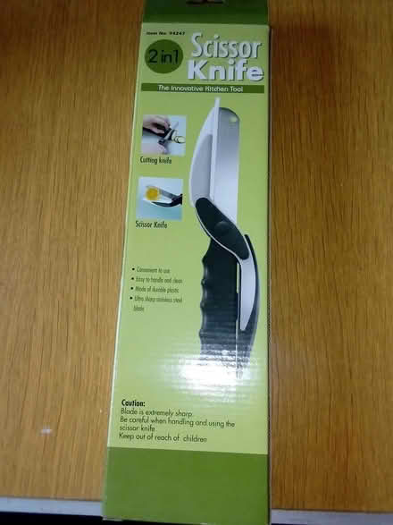 Photo of free 2 in 1 Scissor knife (Tonbridge) #1