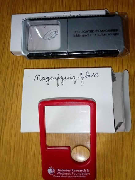 Photo of free Magnifying glasses x2 (Tonbridge) #1