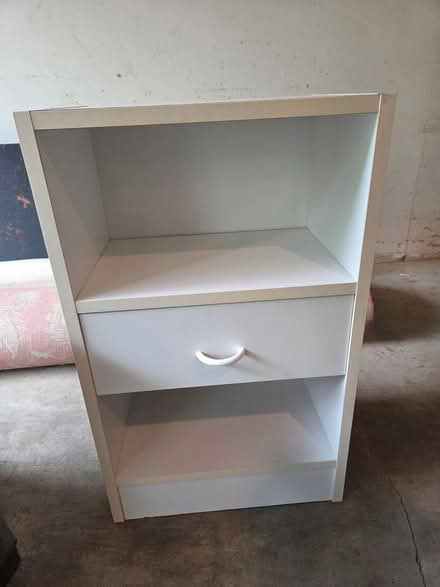 Photo of free White bed side table (Bull Mountain, Tigard) #1