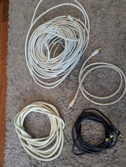 Photo of free Various electrical cables etc (Frimley) #3