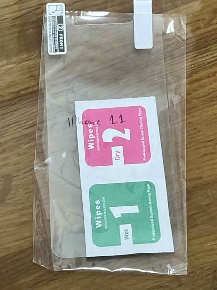 Photo of free Screen Protector for iPhone 11 (Wolfe & Reed) #1