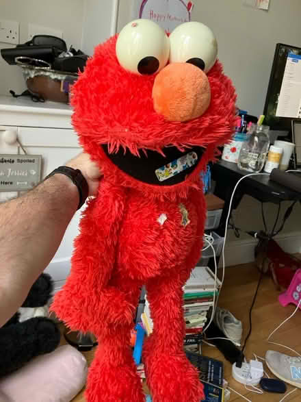 Photo of free Big Elmo stuffed toy (London) #1