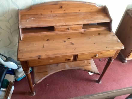 Photo of free Solid pine dressing table (Bounds Green N11) #1