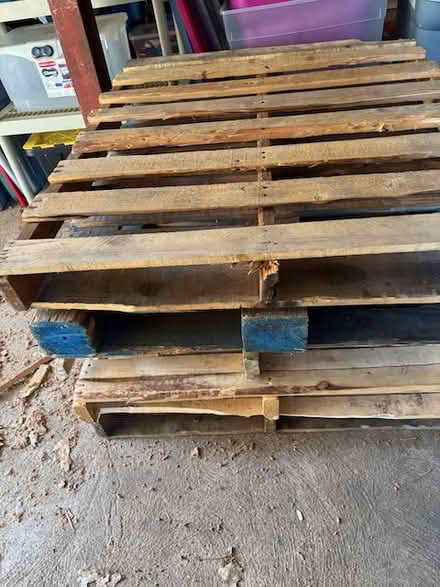 Photo of free 8 x Wood Pallets (Evansburg, near Collegeville) #1
