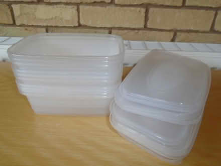 Photo of free Bundle of 10 takeaway plastic containers (Orton Waterville) #3