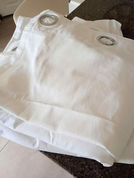 Photo of free Cotton Eyelet curtains (Prestwood HP16) #3