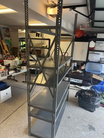 Photo of free Metal shelving (Greenlake) #2