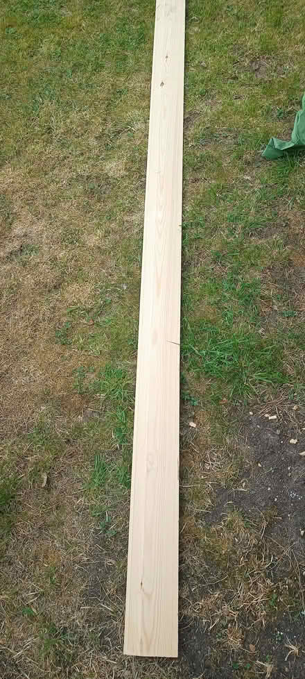 Photo of free New length of solid pine skirting board. 3.5 M (Risinghurst OX3) #1