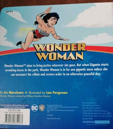 Photo of free Wonder Woman book age 4 - 8 years (Worcester) #2