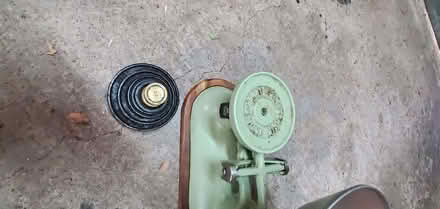 Photo of free Heavy vintage scales with weights (Battledown GL52) #3