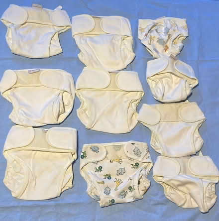 Photo of free Reusable Cloth Nappies Bundle - Flats/Prefolds and Wraps (Hersham KT12) #4