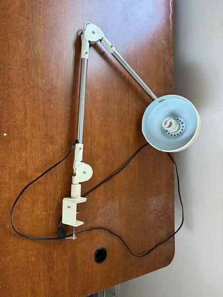 Photo of free Clamp-on Articulated Desk Lamp (Dunkirk, MD) #1