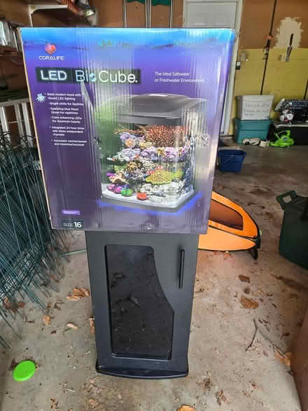 Photo of free aquarium with stand (Overbrook lane Bowie MD) #1