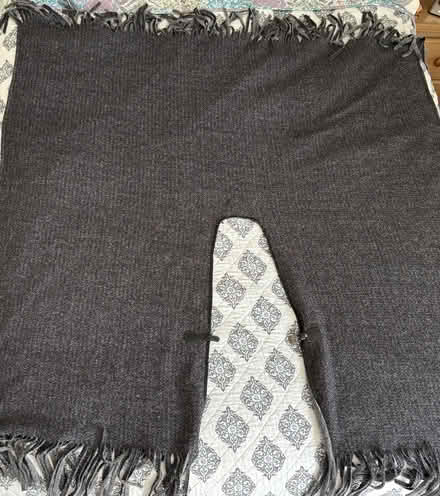 Photo of free "Tweed" fleece fabric or wrap (Sunnyvale near Fremont H.S.) #3