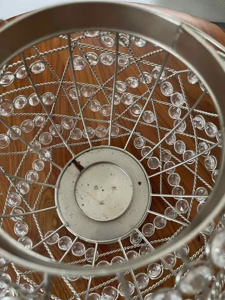 Photo of free Wire and glass decorative candle holder (Thames Ditton KT8) #3