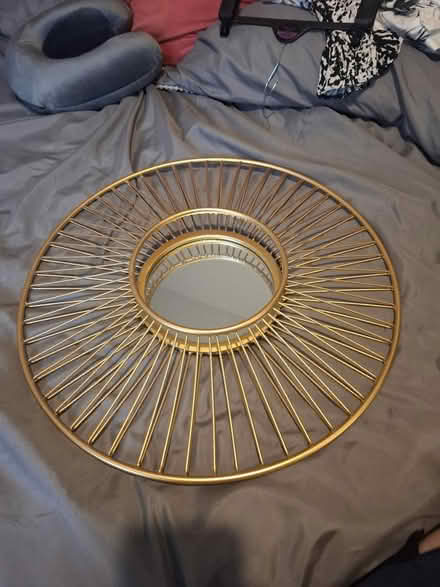 Photo of free Gold coloured mirror (NN10) #1