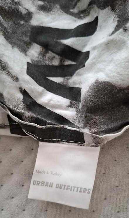 Photo of free 1 x pillow case (grey & black) (Boughton Monchelsea ME17) #2