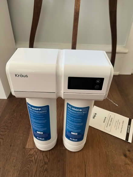 Photo of free Kraus Under Sink Water Filter (Philadelphia/South Jersey) #1