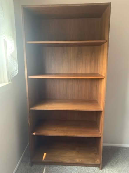 Photo of free Wood bookcase (12 Mile & Ryan) #1