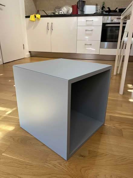 Photo of free Eket (IKEA) cube shelf (blue) (Pickup) (Bayswater W2) #1